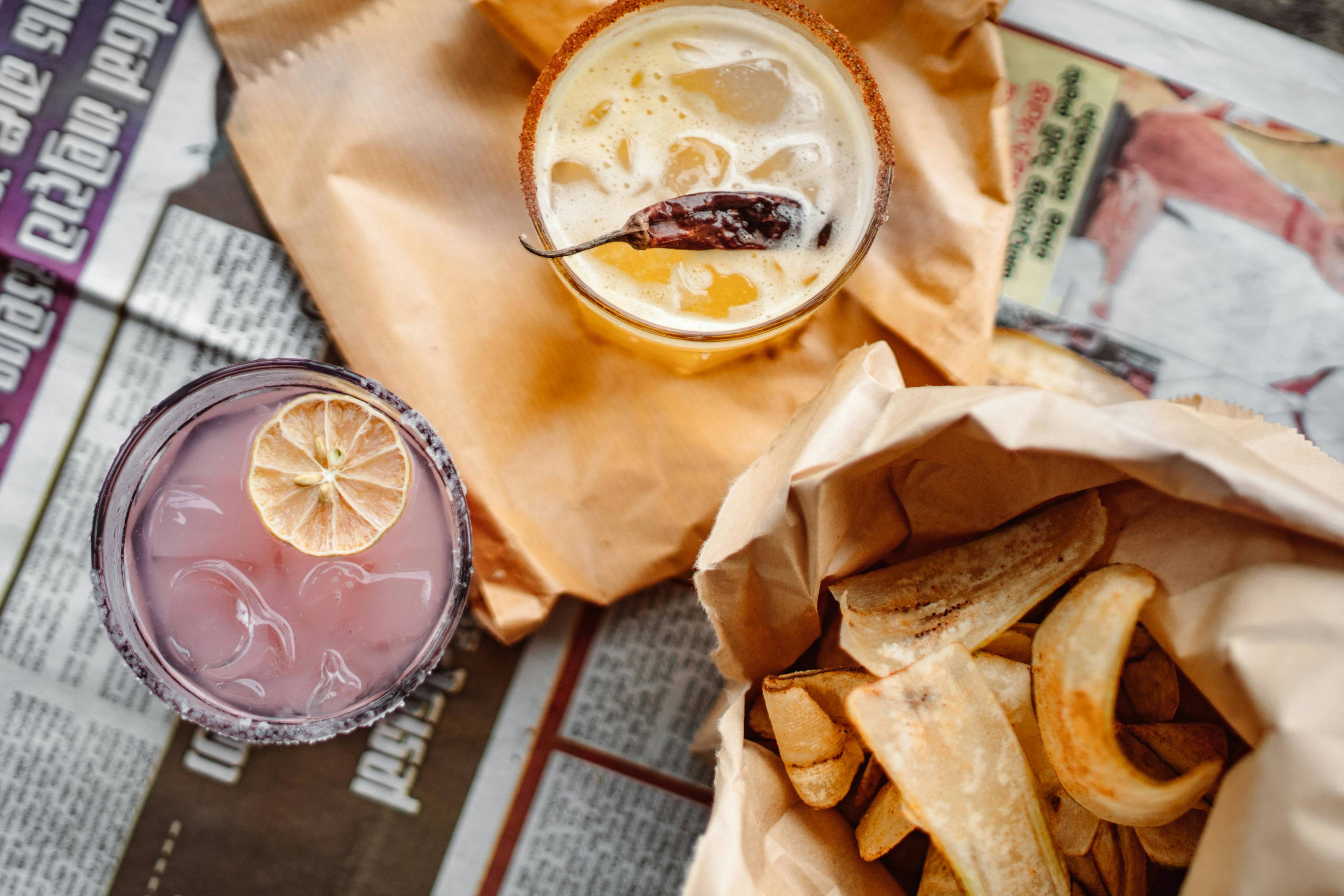 Lavender Bliss Blood Orange Fizz