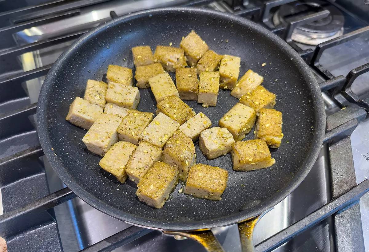 lentil tofu cooking